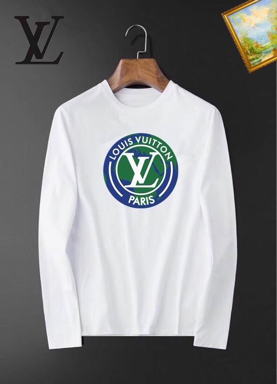 LU  T - shirt Polo 2 Color 's Long Sleeve