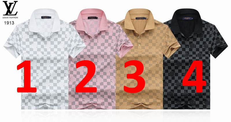 LU  T-shirt 4 Color 's Polo