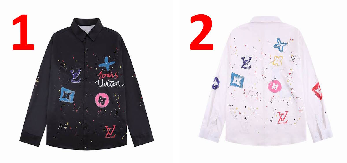 LU  Shirt   T-shirt 2 Color 's Long