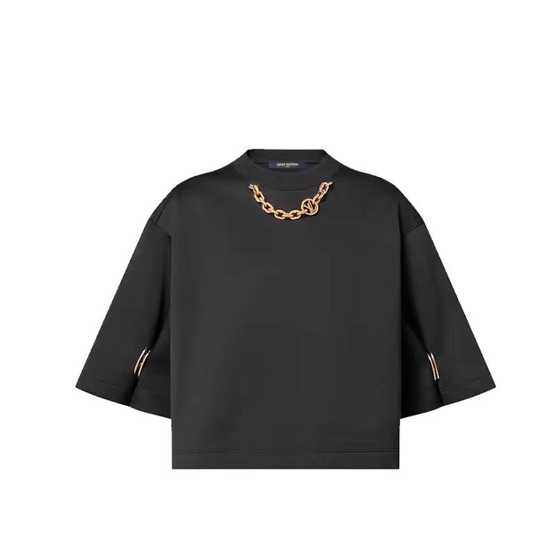 LU Giant Snap Button Woman T-shirt 2 Color 's