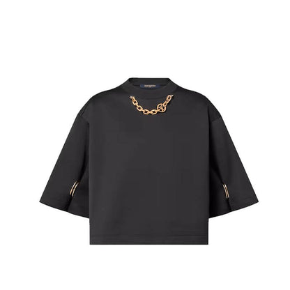 LU Giant Snap Button Woman T-shirt 2 Color 's