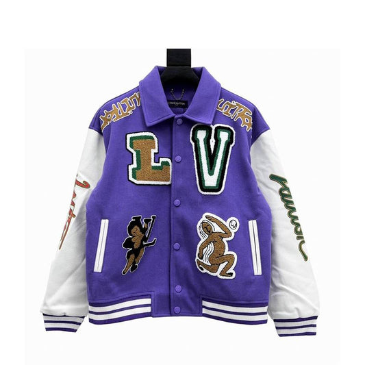 LU   Jacket Baseball Varsity Bomber
