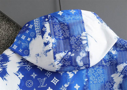 LU Jacket Printed Monogram Windbreaker Hoodie