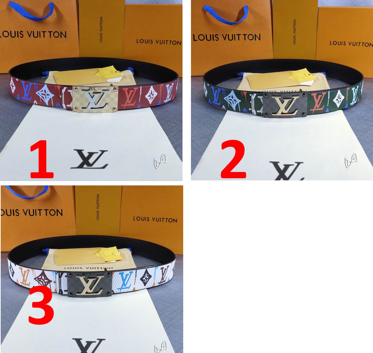 LU  Belt  3 Color 's