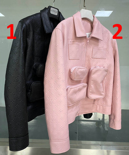 LU Leather Jacket  2 Color 's