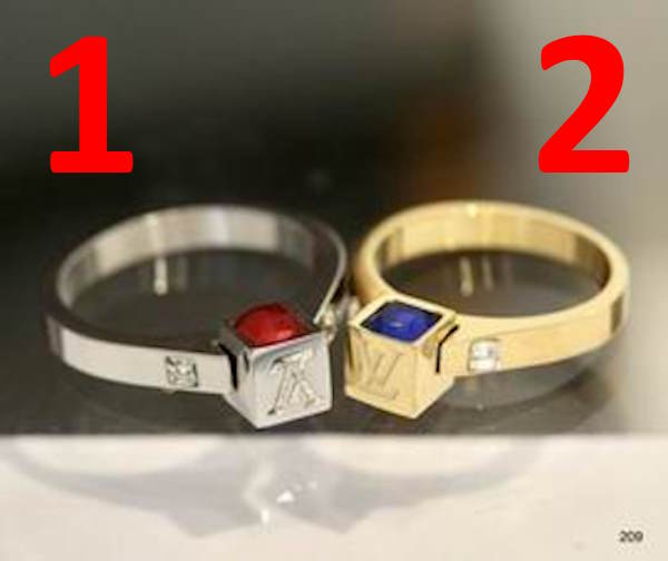 LU Fashion Rings 2 Color 's