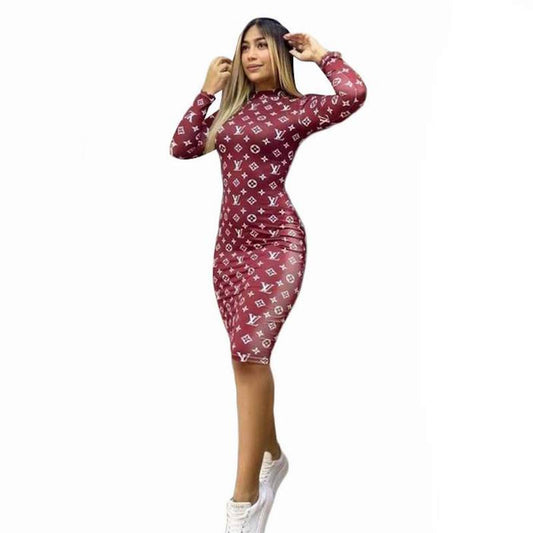 LU  Dress Bodycon  Woman  2 XL