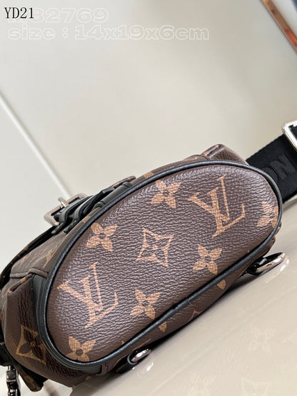 LU leather Bag  19 Cm Small