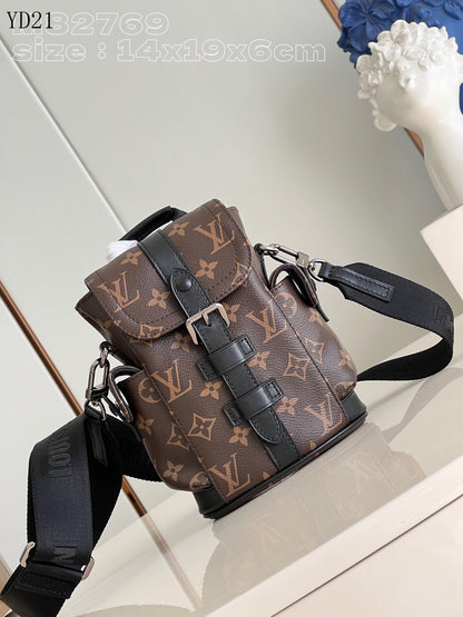 LU leather Bag  19 Cm Small