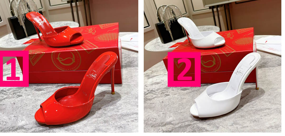 Labutin Heels Shoes Sandals 2 Color 's