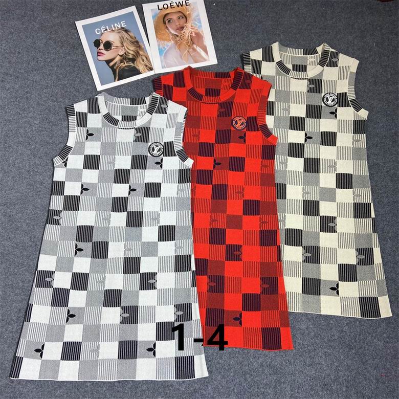 LU  Dress Knitted  3 Color 's
