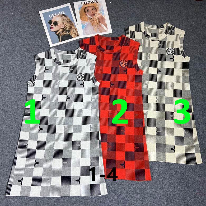 LU  Dress Knitted  3 Color 's