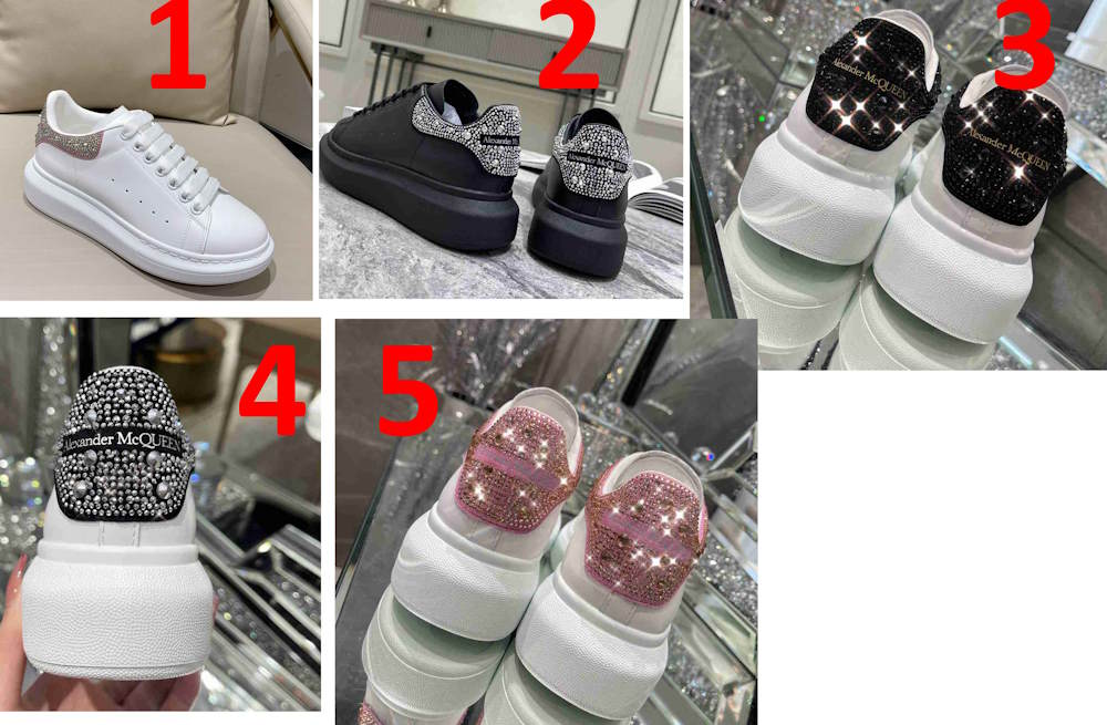 M*QUEEN  Sneakers  5 Color 's Stones