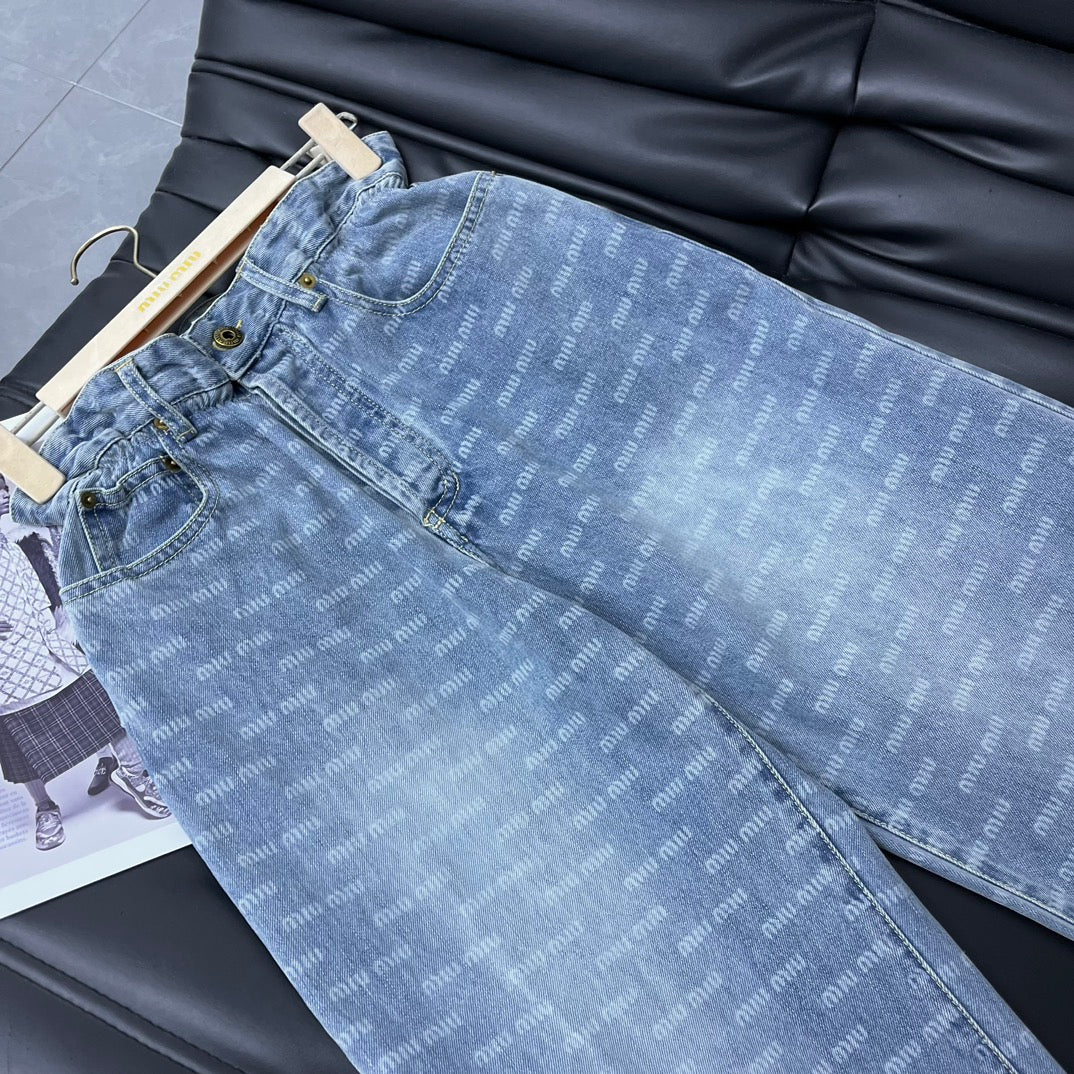 MIU MI  Woman Pants Jeans