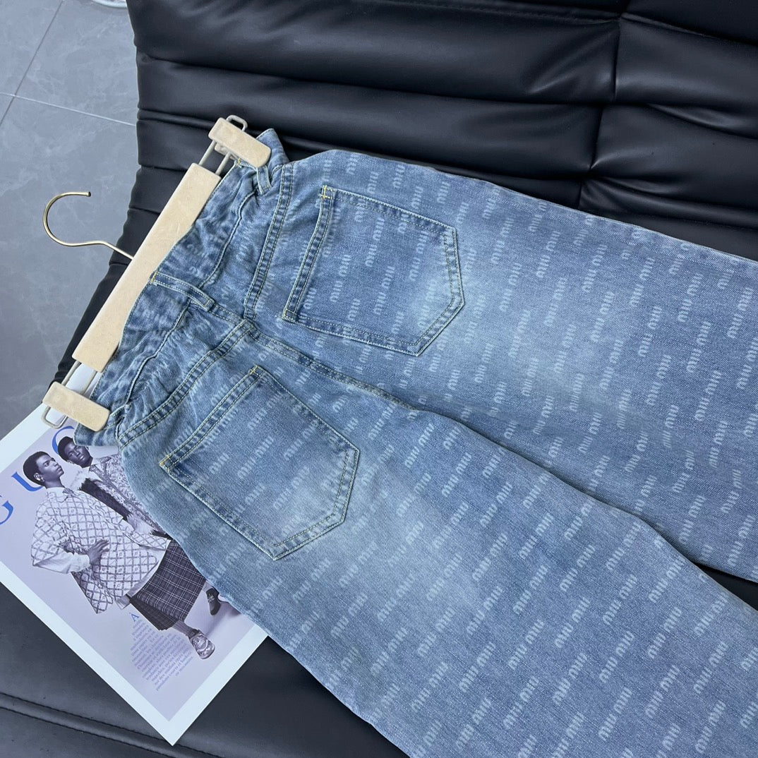 MIU MI  Woman Pants Jeans