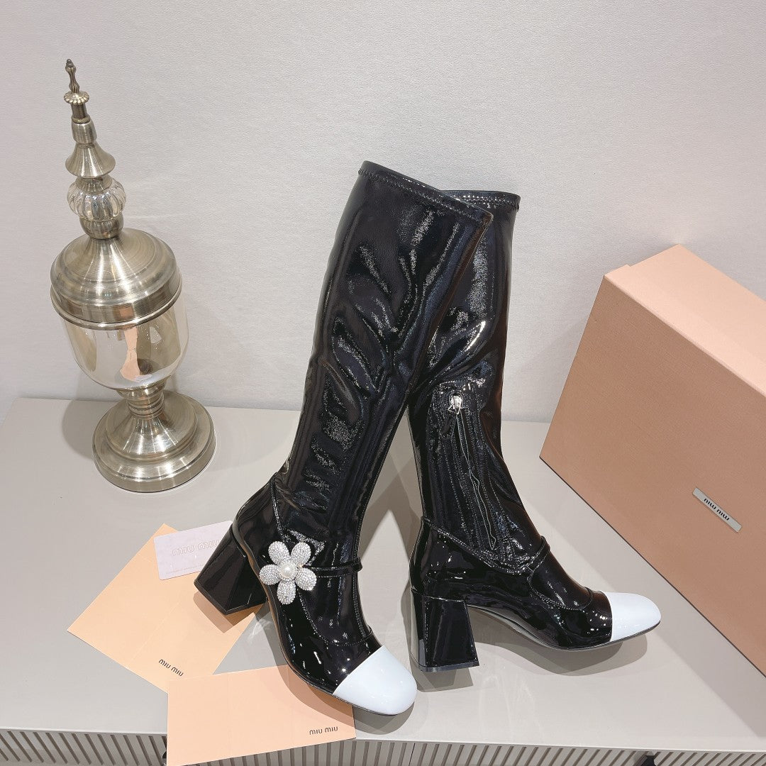 MIU MI Boots  Brooch