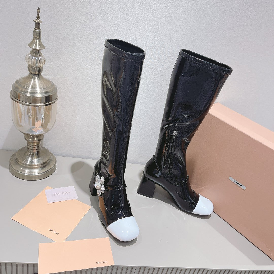 MIU MI Boots  Brooch