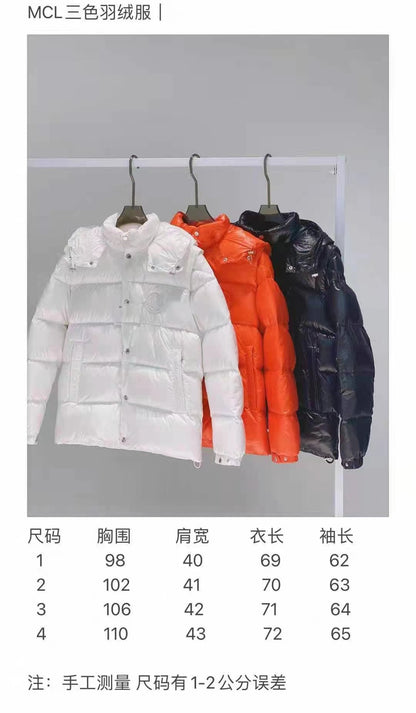 MONCR  Down Jacket  3 Color 's