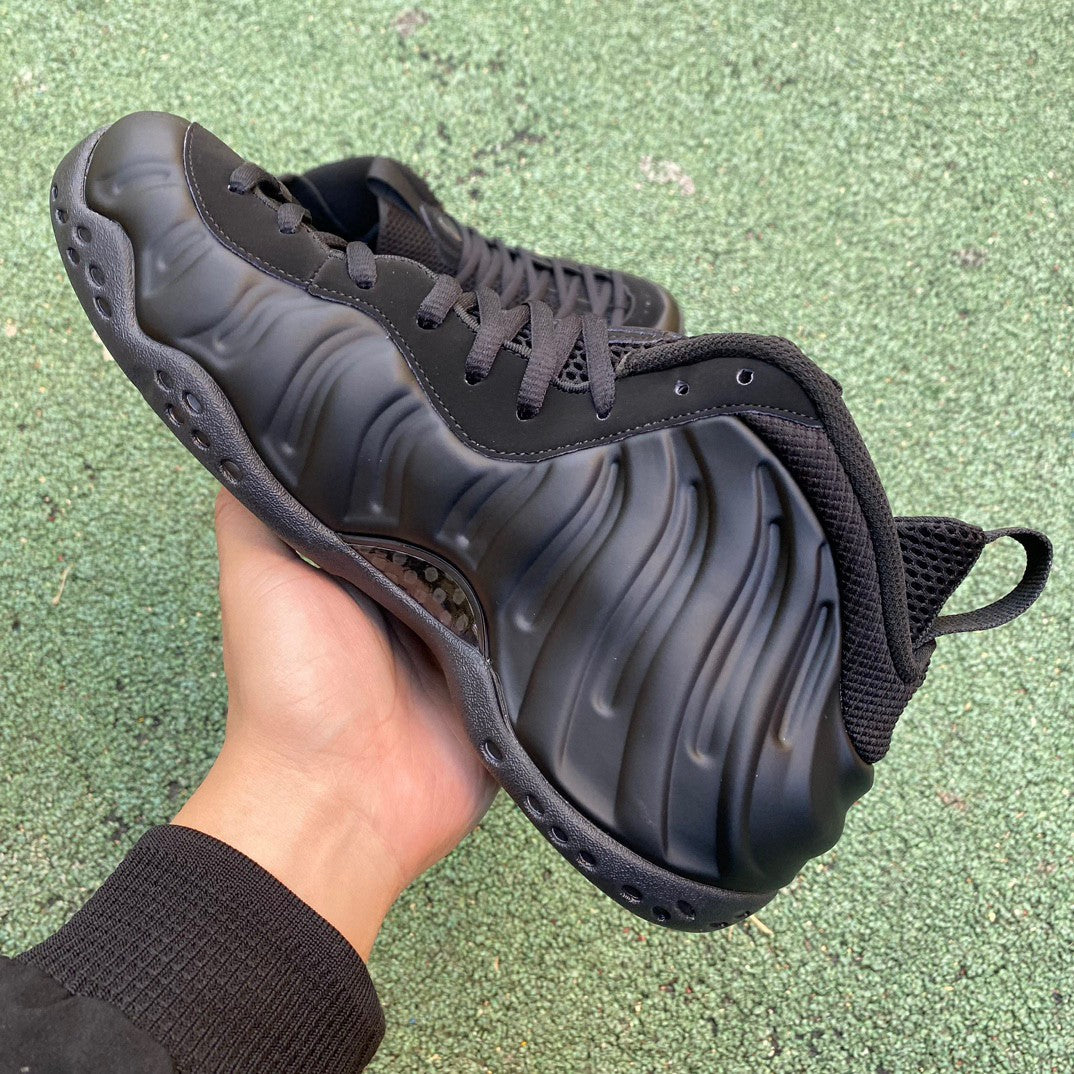N*KE Foamposite One Black Warrior Sneakers 46