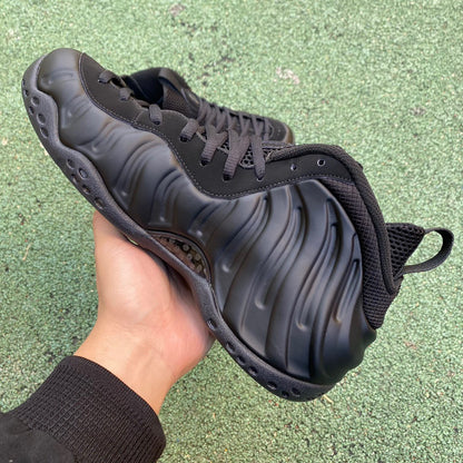 N*KE Foamposite One Black Warrior Sneakers 46