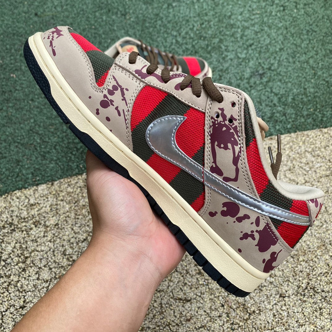 N*KE  Dunk Freddy  Krueger  Sneakers 46
