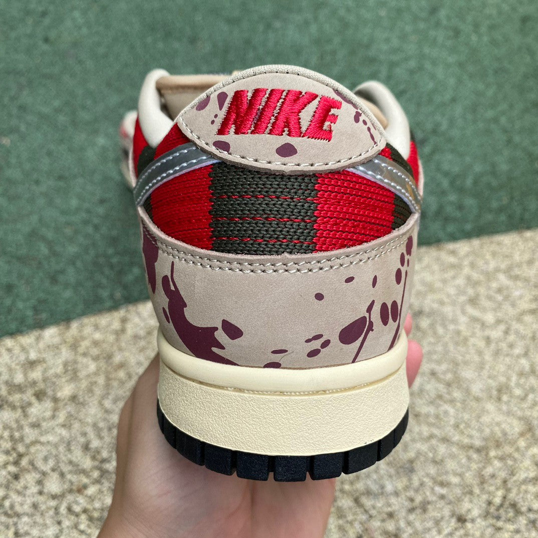 N*KE  Dunk Freddy  Krueger  Sneakers 46