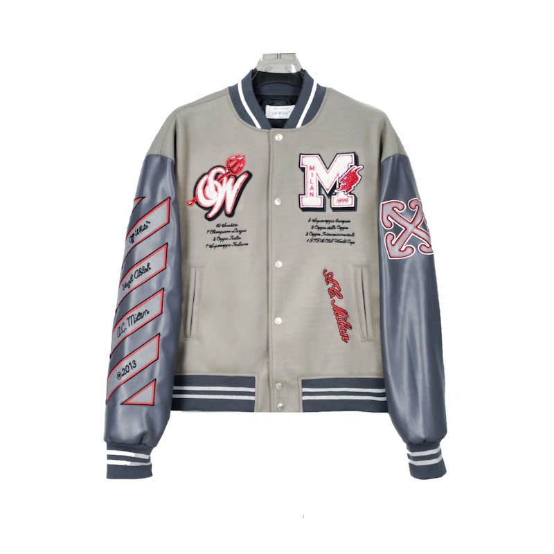 OFF WITE   Jacket  Varsity
