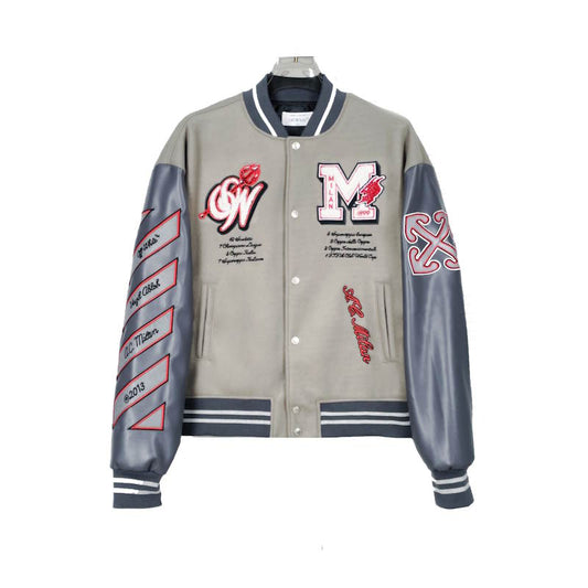 OFF WITE   Jacket  Varsity