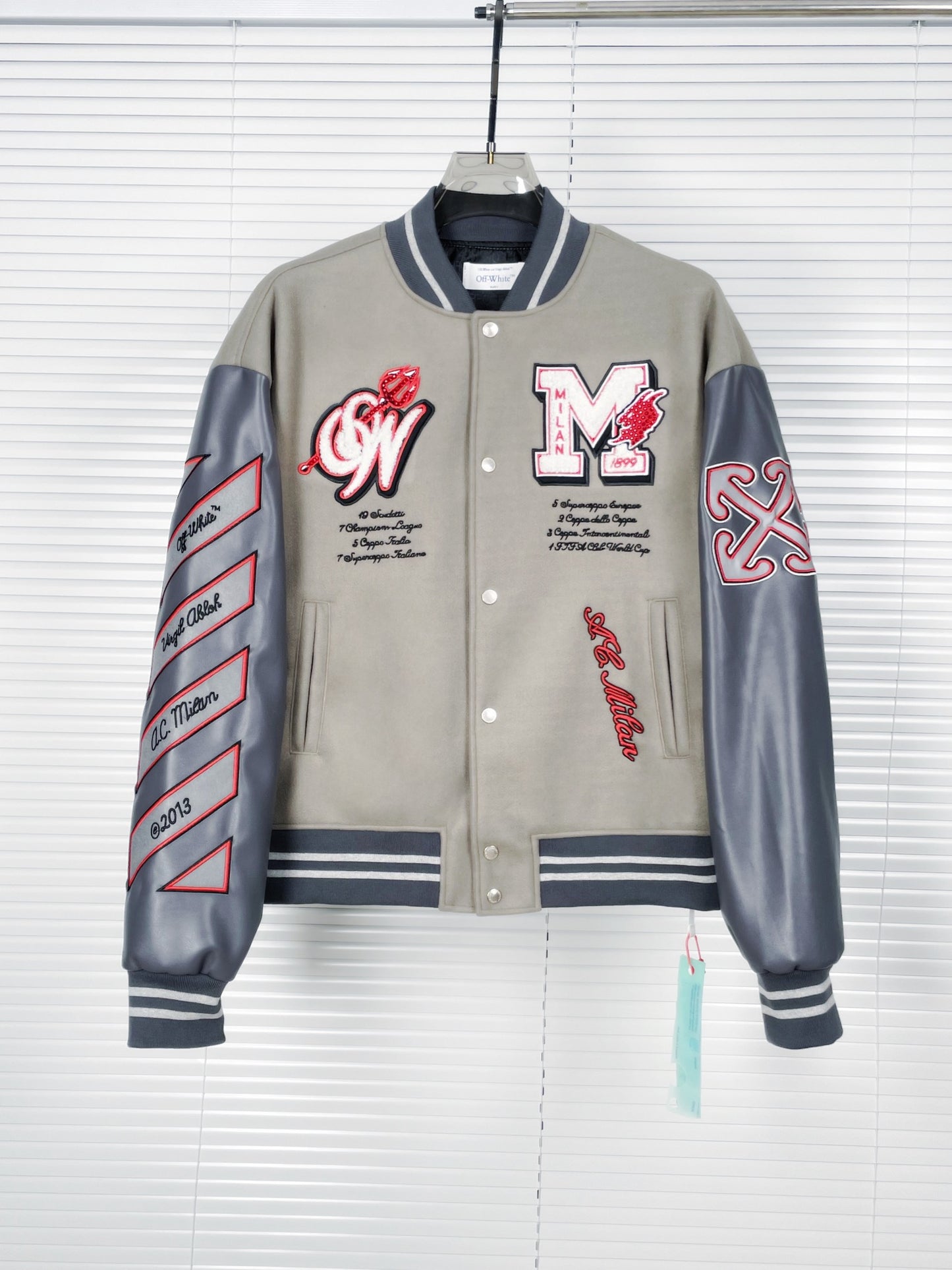 OFF WITE   Jacket  Varsity