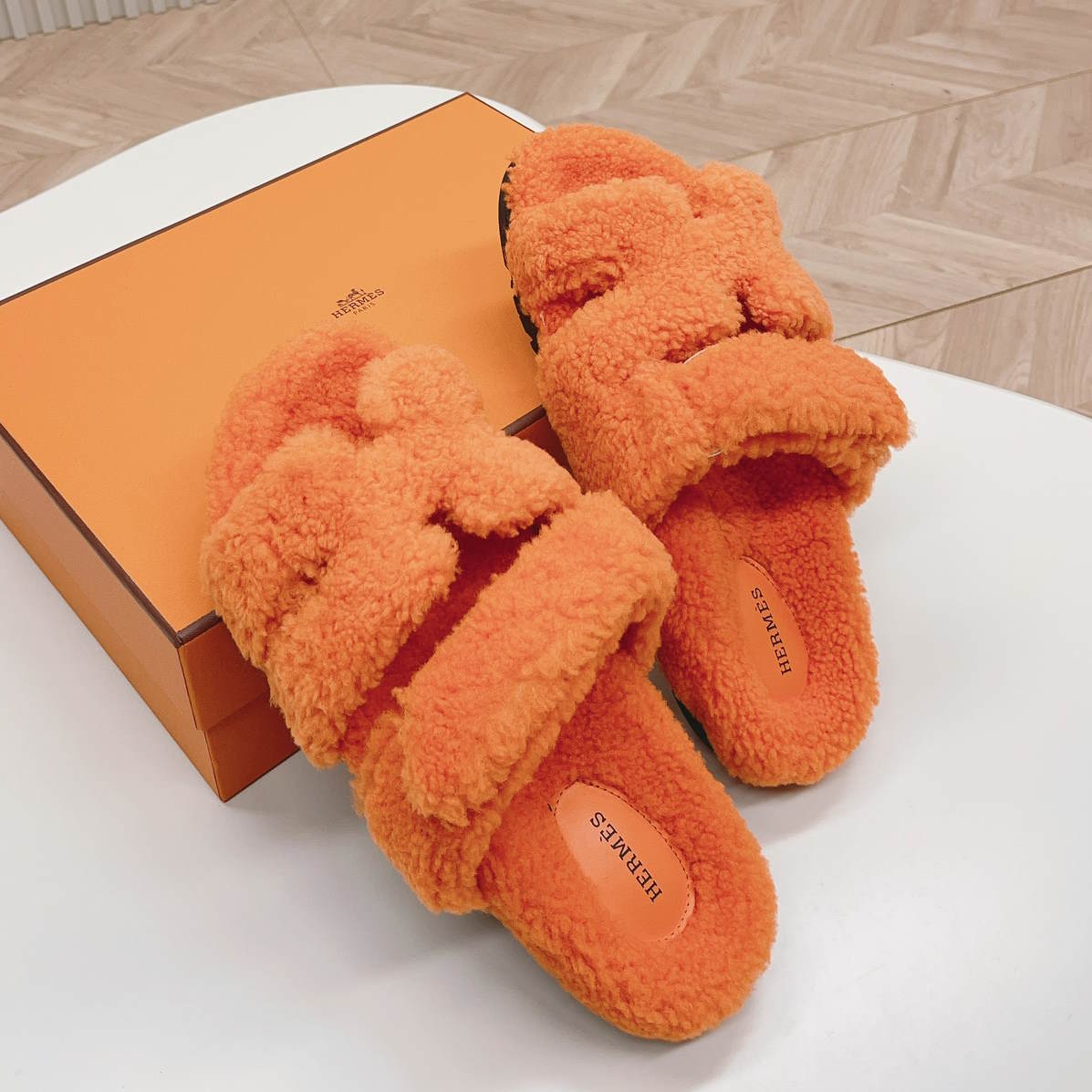 HRM  Slippers  4 Color 's Shearling