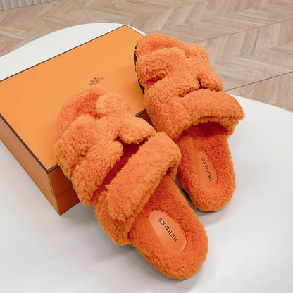 HRM  Slippers  4 Color 's Shearling