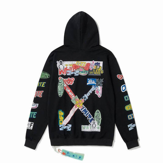 OFF WITE Sweater Sweatshirt 2 Color 's  Hoodie
