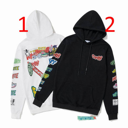 OFF WITE Sweater Sweatshirt 2 Color 's  Hoodie