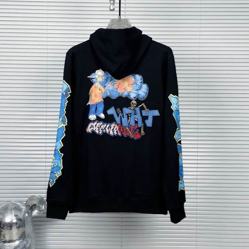 OFF WITE   Sweater  Sweatshirt  Hooded