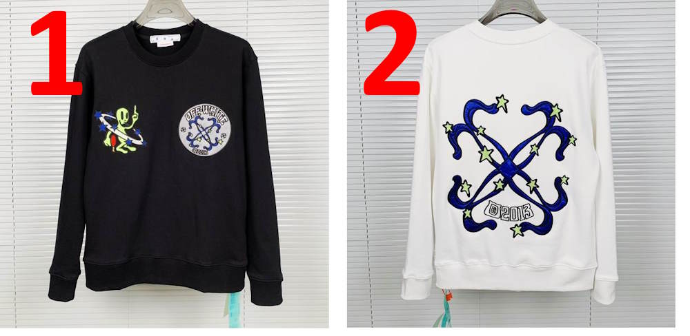 OFF WITE   Sweater  Sweatshirt  2 Color's