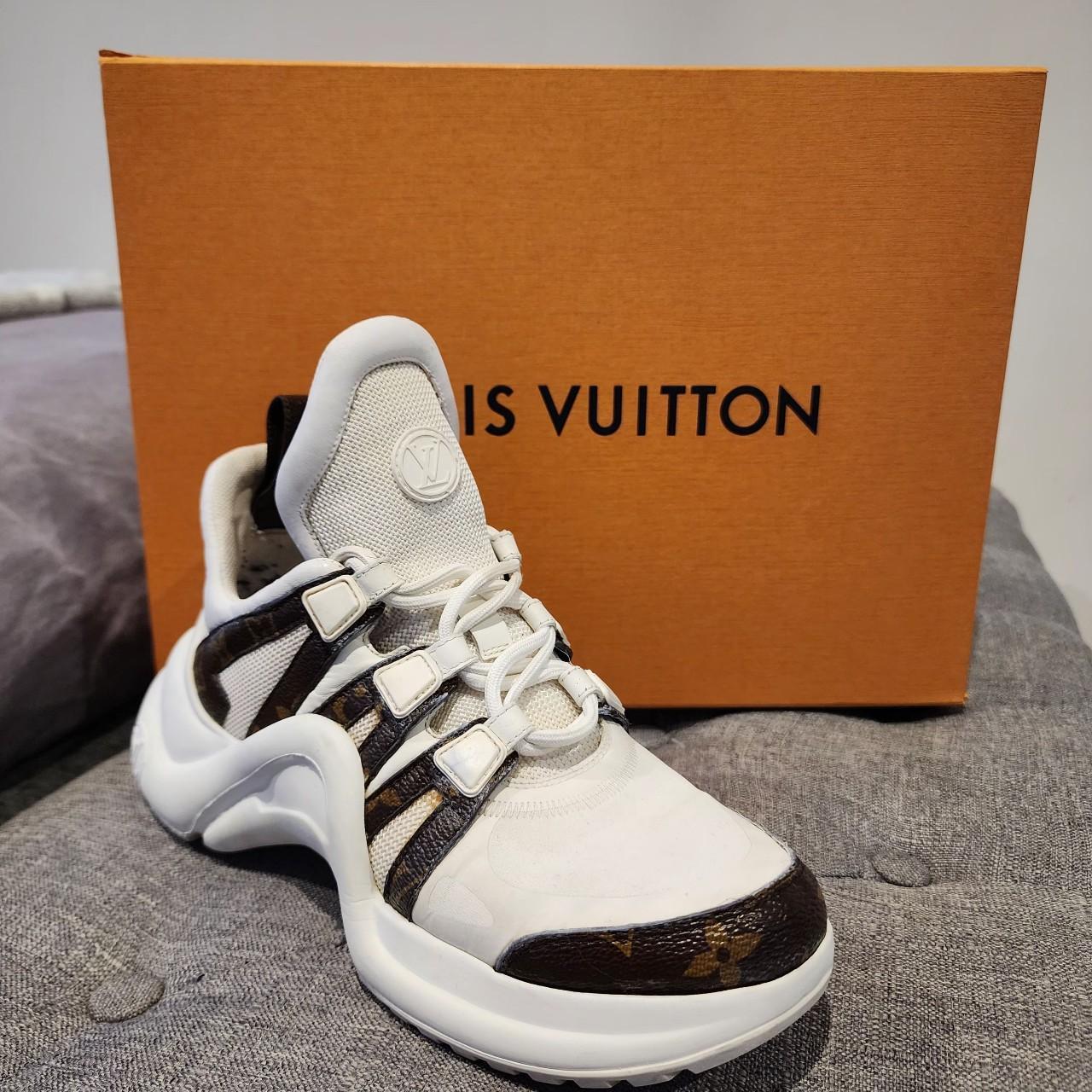 LU Leather Sneakers Arch White