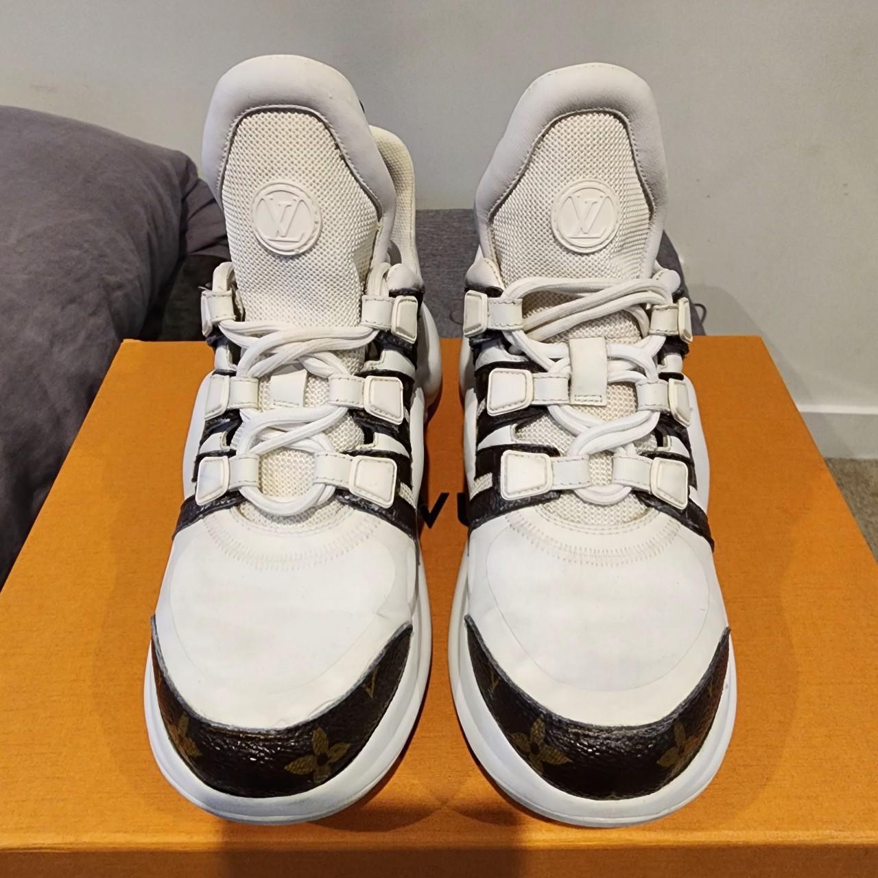 LU Leather Sneakers Arch White