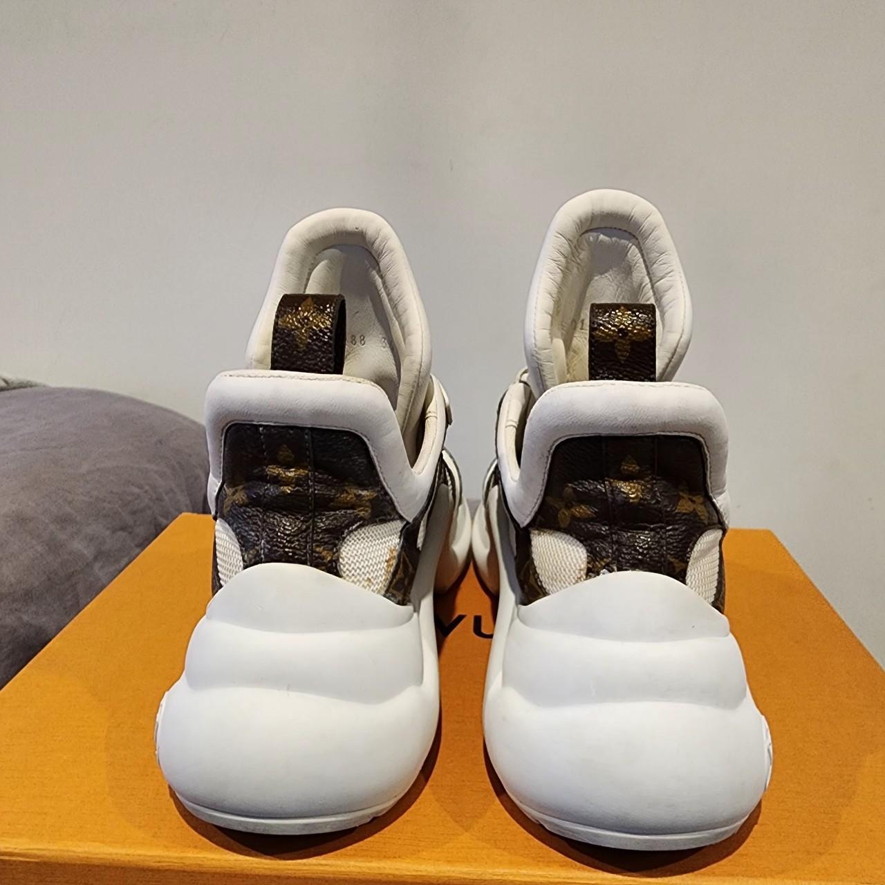 LU Leather Sneakers Arch White