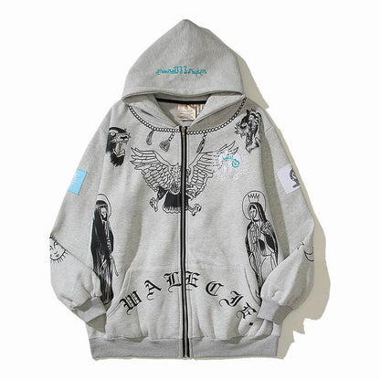 TRAV  s SCO TT Sweater Jacket Sweatshirt Hooded