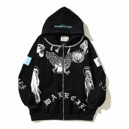 TRAV  s SCO TT Sweater Jacket Sweatshirt Hooded