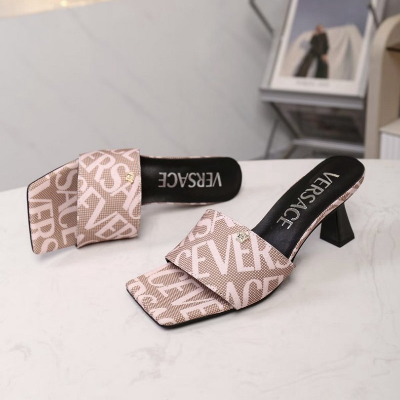 VRC  Sandals Slippers  Monogram Heels