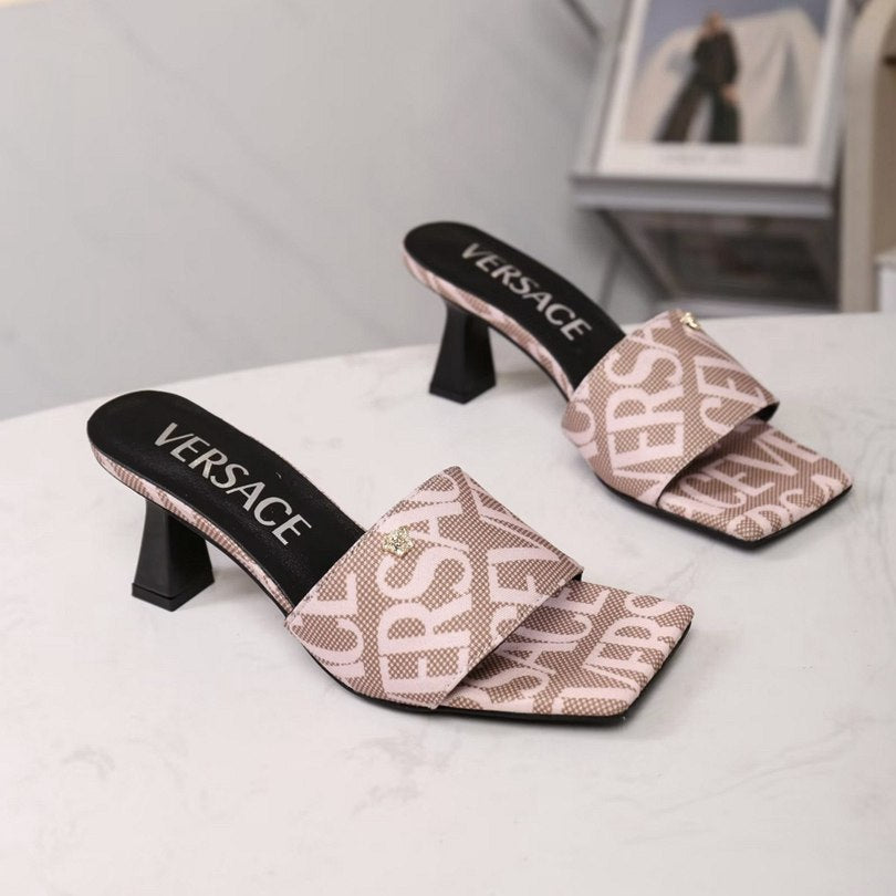 VRC  Sandals Slippers  Monogram Heels
