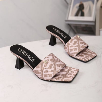VRC  Sandals Slippers  Monogram Heels