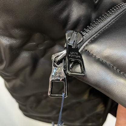 Copy of LU Leather  Down Jacket Vest  GO