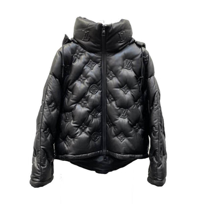 LU Leather  Down Jacket  GO
