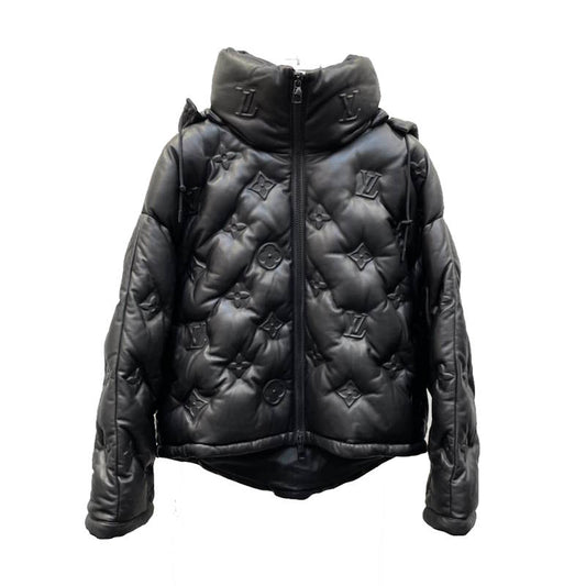 LU Leather  Down Jacket  GO