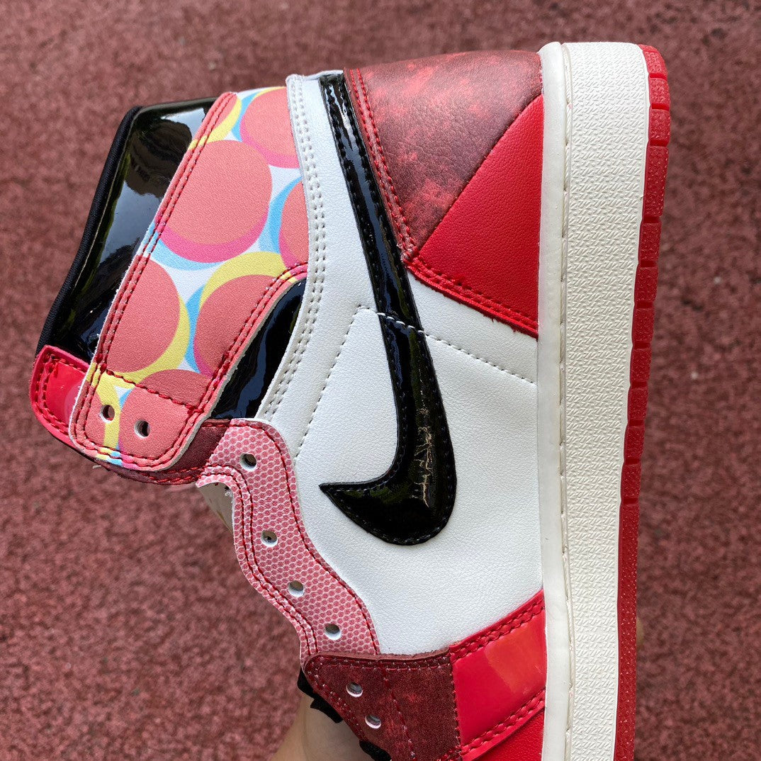 N*KE  x  Sneakers Spider AJ1 Jordan High  46