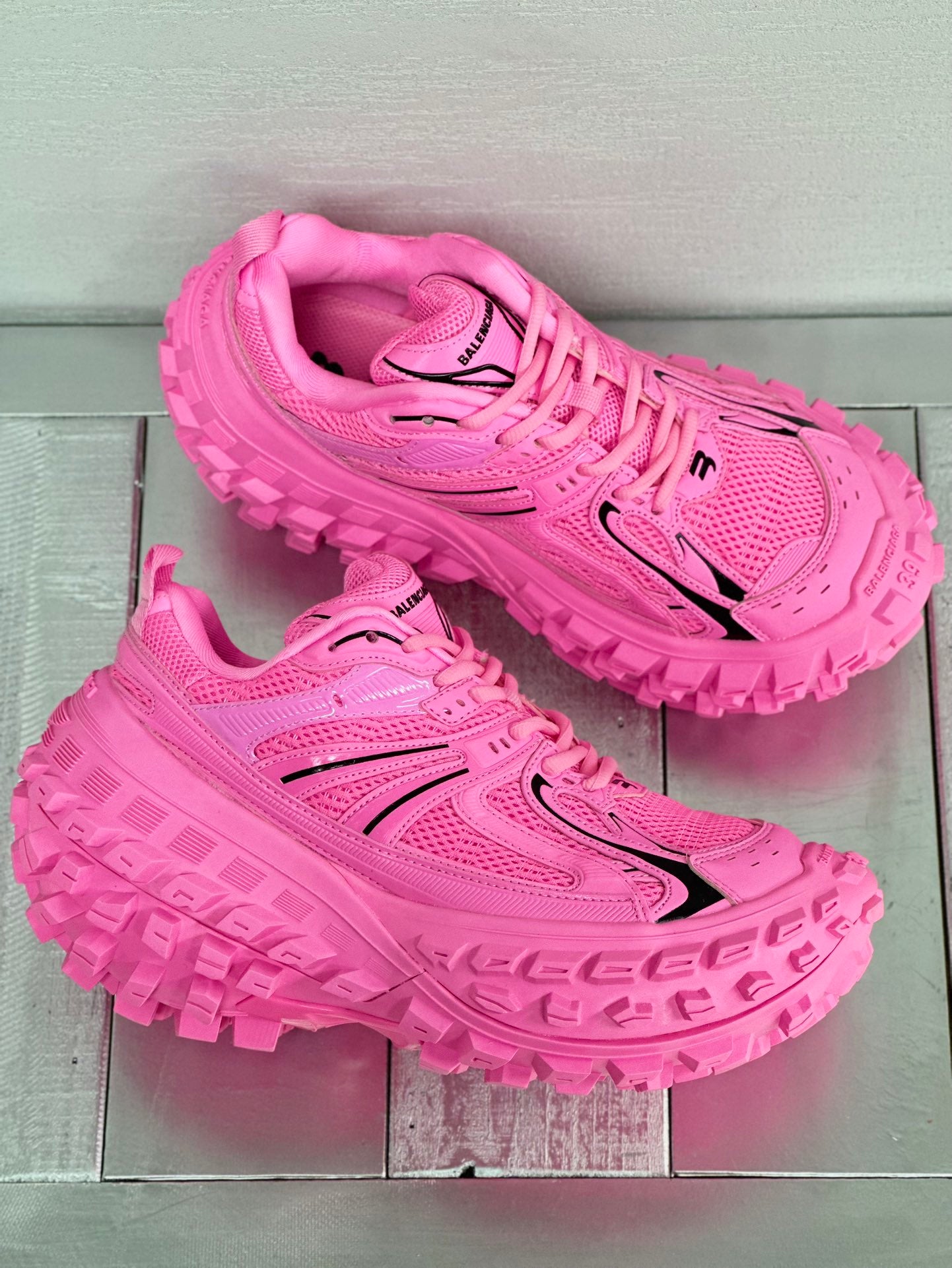 SNBAL  Track  Sneakers Fuchsia