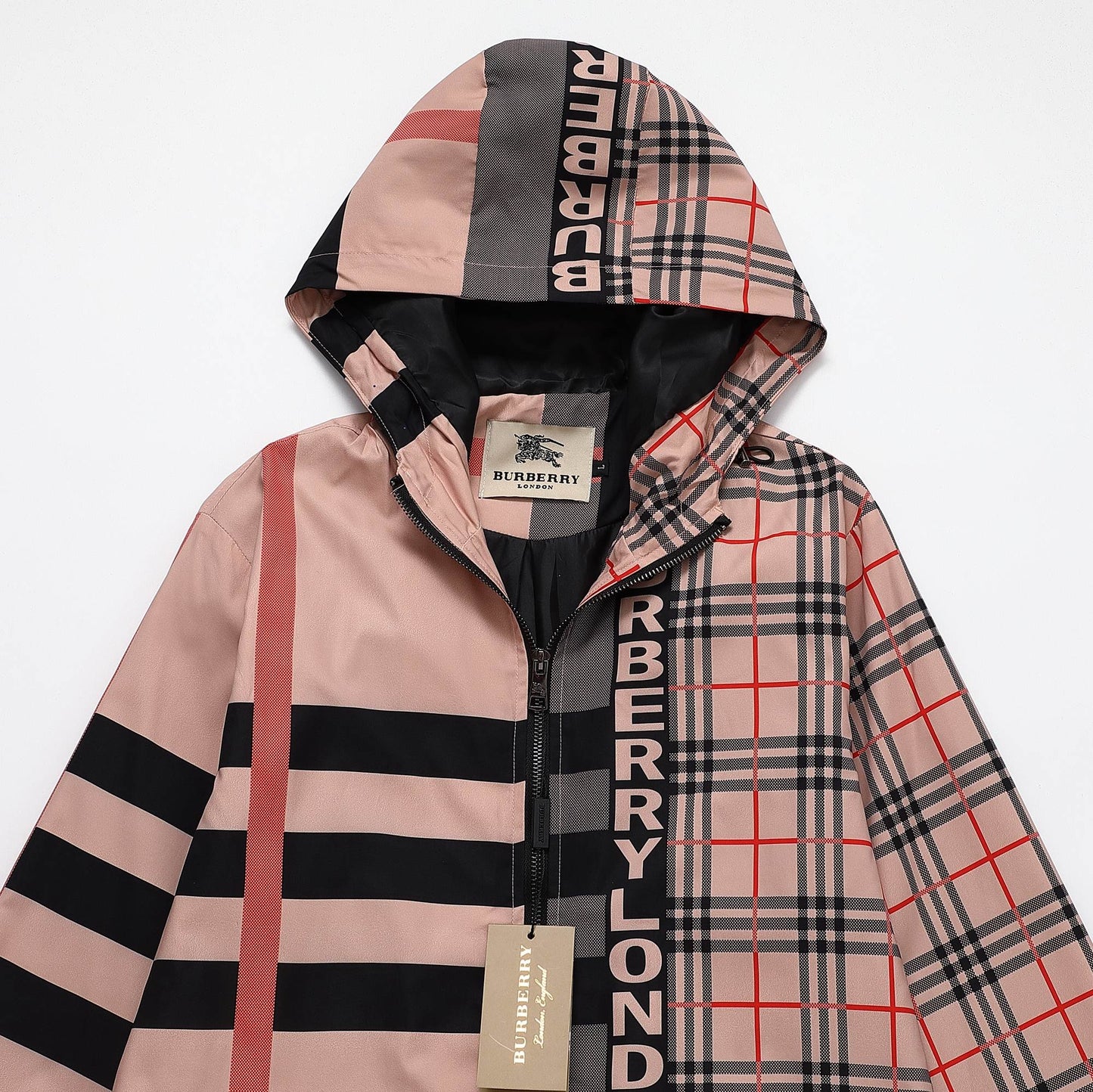 *BURBBER Jacket  Windbreaker Hooded Go