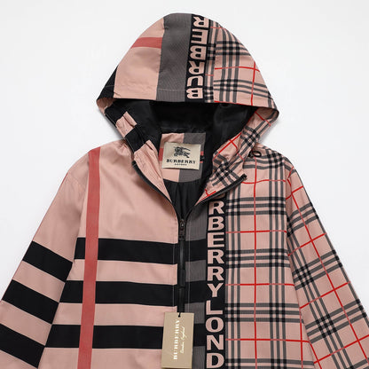 *BURBBER Jacket  Windbreaker Hooded Go
